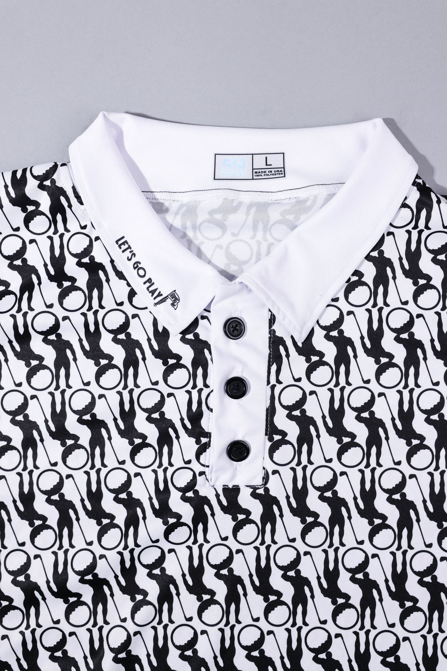 MUSCLE FLEX POLO (White)