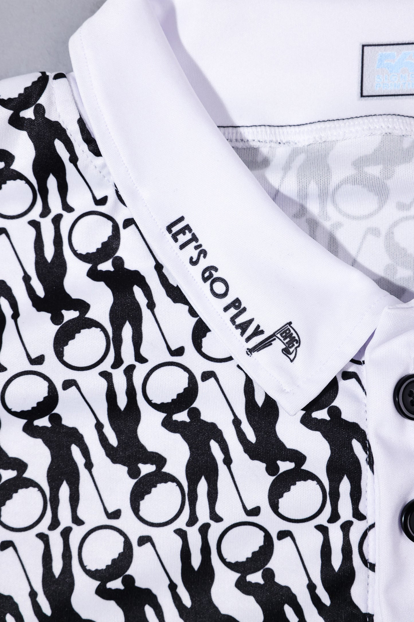 MUSCLE FLEX POLO (White)