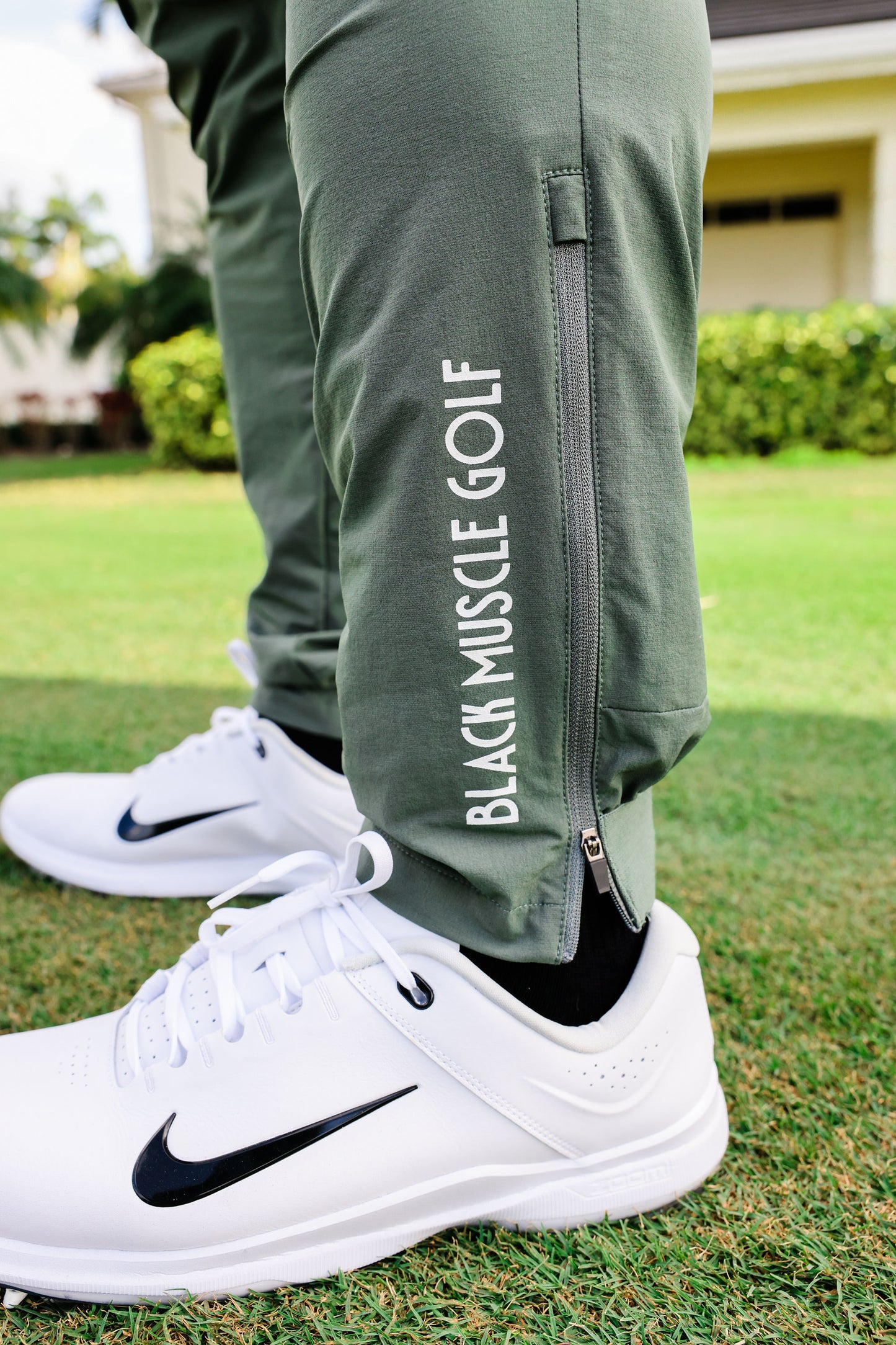 On the Green Pant